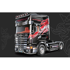 Italeri 3922 SCANIA 164L TOPCLASS 1/24 Scale Model Truck