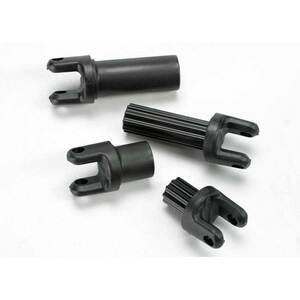 TRAXXAS 5455: Half shafts, center front (internal splined (1)/ external splined (1)/ center rear (internal splined (1)/ external splined (1))