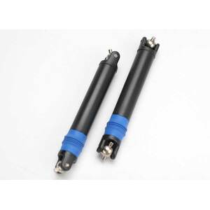 TRAXXAS 5550: Half shaft set, left or right (internal splined half shaft/ external splined half shaft/ rubber boot/ metal U-joints)