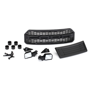 TRAXXAS 5828: Body accessories kit, 2017 Ford Raptor® (includes grille, hood insert, side mirrors, & mounting hardware)