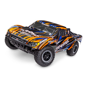 Traxxas Slash 2WD BL-2s Orange/Blue RTR 1/10 RC Short Course Truck