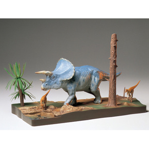 Tamiya 60104 Triceratops Diorama Set 1/35 Scale Model Dinosaur Diorama Series No.4