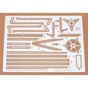 Tamiya 61069 Fairey Swordfish Mk.I Photo-Etched Bracing Wire Set 1/48 Scale Aircraft Series no.69