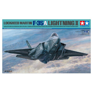  Tamiya F-35A Lightning II Lockheed Martin 1/48 Scale Model Kit