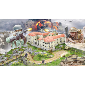 Italeri 6198 Montecassino Abbey 1944 Breaking the Gustav Line 1/72 Scale Model Plastic Kit