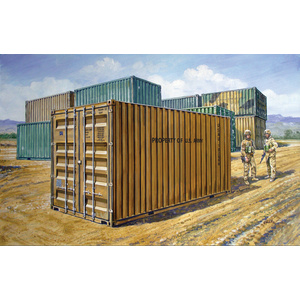 Italeri 6516 20' Military Container 1:35 Scale Model