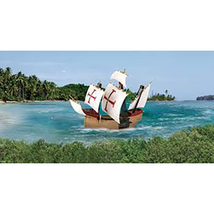 Revell 65660 Santa Maria Model Ship 1/350 Scale With Paint