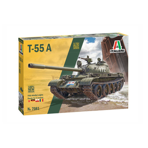 Italeri 7081 T-55 A 1/72 Scale Model Kit