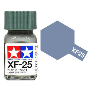 Tamiya XF25 Light Sea Gray Enamel Paint 10ml Jar  80325