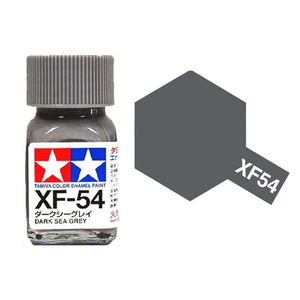 Tamiya XF54 Dark Sea Gray Enamel Paint 10ml Jar  80354