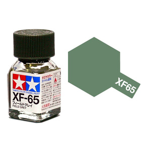 Tamiya XF65 Field Gray Enamel Paint 10ml Jar  80365