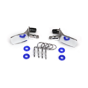TRAXXAS 8133 Mirrors, side, chrome (left & right)
