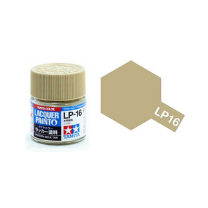 Tamiya  82116 LP-16 Wooden Deck Tan Flat 10ml Bottle Lacquer Paint