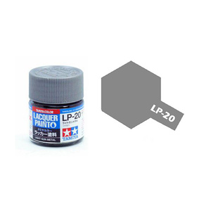 Tamiya  82120 - LP-20 Light Gun Metal 10ml Gloss Bottle Lacquer Paint