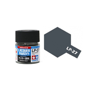 Tamiya  82127 LP-27 German Gray 10ml Flat Bottle Lacquer Paint