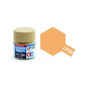 Tamiya  82130 LP-30 Light Sand 10ml Flat Bottle Lacquer Paint