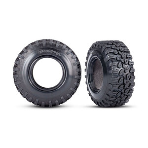 Traxxas 8871: Tires, Canyon RT 4.6x2.2" (wide, foam inserts)