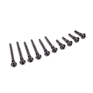 TRAXXAS 8940 Suspension screw pin set, front or rear hardened steel