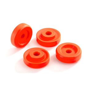 TRAXXAS 8957T: Wheel washers, orange (4pk)