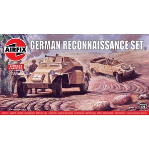 Airfix A02312V German Reconnaisance Set 1/76 Scale Model