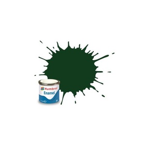 Humbrol 3 Brunswick Green Gloss 14ml Enamel Paint  AA0031