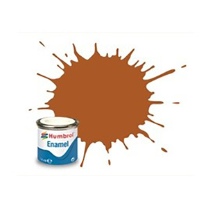 Humbrol 9 Tan Gloss - 14ml Enamel Paint  AA0103