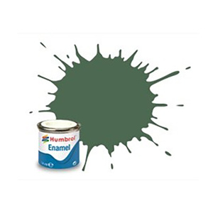 Humbrol 76 Uniform Green Matt - 14ml Enamel Paint   AA0847