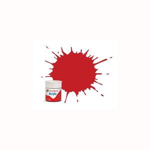 Humbrol - 220 Gloss Italian Red Acrylic 14mL Paint Pot