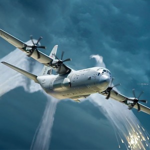 Academy C130 J30 Super Hercules 1:144 Scale Plastic Model Kit