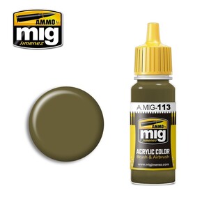 Ammo Khaki Green N. 3 (British 1939-42) Acrylic Colour Paint 17mL