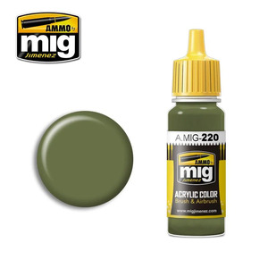 Ammo AMIG0220 FS34151 Zinc Chromate Green Acrylic Paint (Interior Green) 17ml