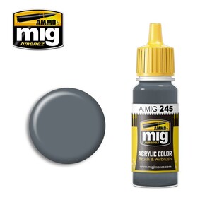 Ammo A.MIG-0245 Ocean Grey (BS 629) Acrylic Paint Colour 17mL