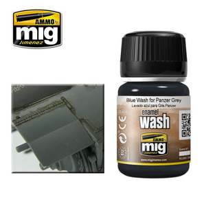 Ammo Blue Wash For Panzer Grey 35ml A.MIG-1006