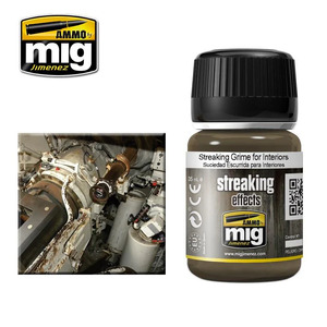 Ammo Streaking Grime For Interior Paint A.MIG-1200