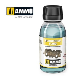 Ammo A.MIG-2020 Metallic Tracks Burnishing Fluid 100mL