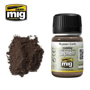 Ammo A.MIG-3014 Pigment Russian Earth 35ml
