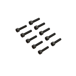 Arrma ARA702011 Cap Head Screws M2.5x12mm, 10pcs