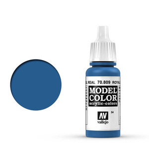 Vallejo Model Color 70.809 Royal Blue acrylic Paint 17ml