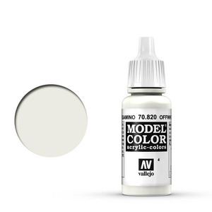 Vallejo Model Color 70.820 Off-white acrylic Paint 17ml