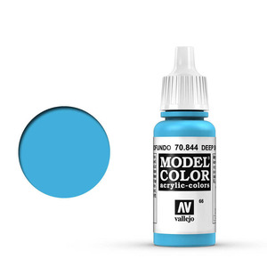Vallejo Model Color 70.844 Deep Sky Blue acrylic Paint 17ml