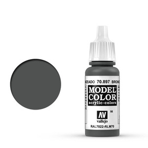 Vallejo Model Color 70.897 Bronze Green acrylic Paint 17ml