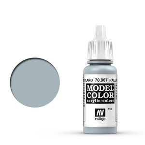 Vallejo Model Color 70.907 Pale Grey Blue acrylic Paint 17ml