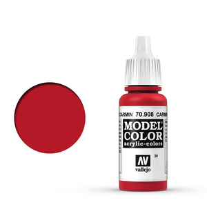 Vallejo Model Color 70.908 Carmine Red acrylic Paint 17ml