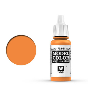 Vallejo Model Color 70.911 Light Orange acrylic Paint 17ml