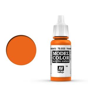Vallejo Model Color 70.935 Transparent Orange acrylic Paint 17ml