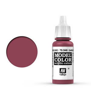 Vallejo Model Color 70.946 Dark Red acrylic Paint 17ml