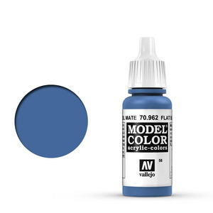 Vallejo Model Color 70.962 Flat Blue acrylic Paint 17ml