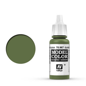 Vallejo Model Color 70.967 Olive Green acrylic Paint 17ml