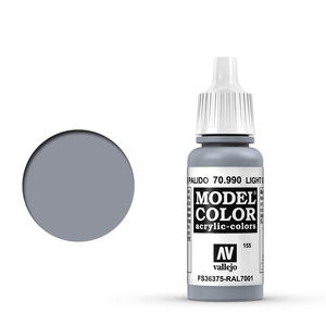 Vallejo Model Color 70.990 Light Grey acrylic Paint 17ml