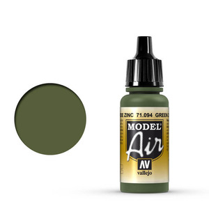 Vallejo Model Air 71.094 Green Zinc Chromate Airbrush Paint